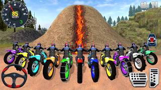 Impossible Motocross Bike Offroad Racing 3D - Extreme Motor Bike Simulator - Android GamePlay #2 screenshot 1