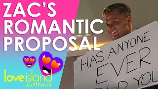 Zac enlists the help of the boys to ask Lucinda a special question | Love Island Australia 2023