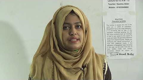 Class: Three,  Subject: Elementary Science (Lecture- 13, H.W: 13), Topic: Short Note