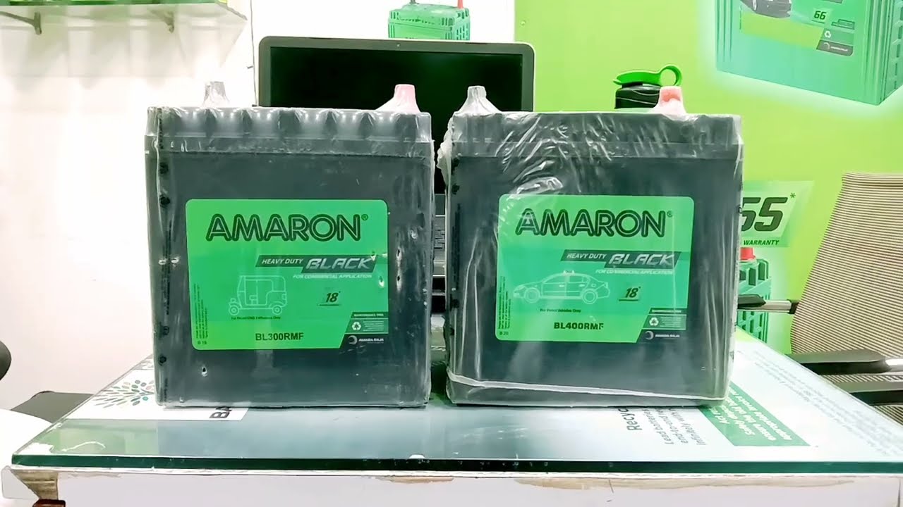 Black 300 vs 400 Battery 