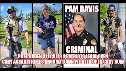 PG FL KAREN 911 CALLS 4 PATRIOTS LEGAL OPEN CARY A...