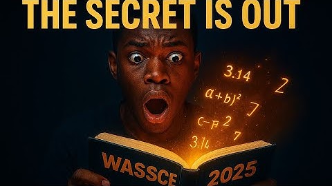 WASSCE 2025 Elective Mathematics : Only 5% solved this question correctly | Check the solution