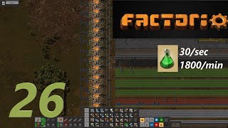 МЕГАбаза(30науки в секунду)#26 ФИНАЛ!!! #factorio  #нефтепереработка #ждфакторио  #факторио