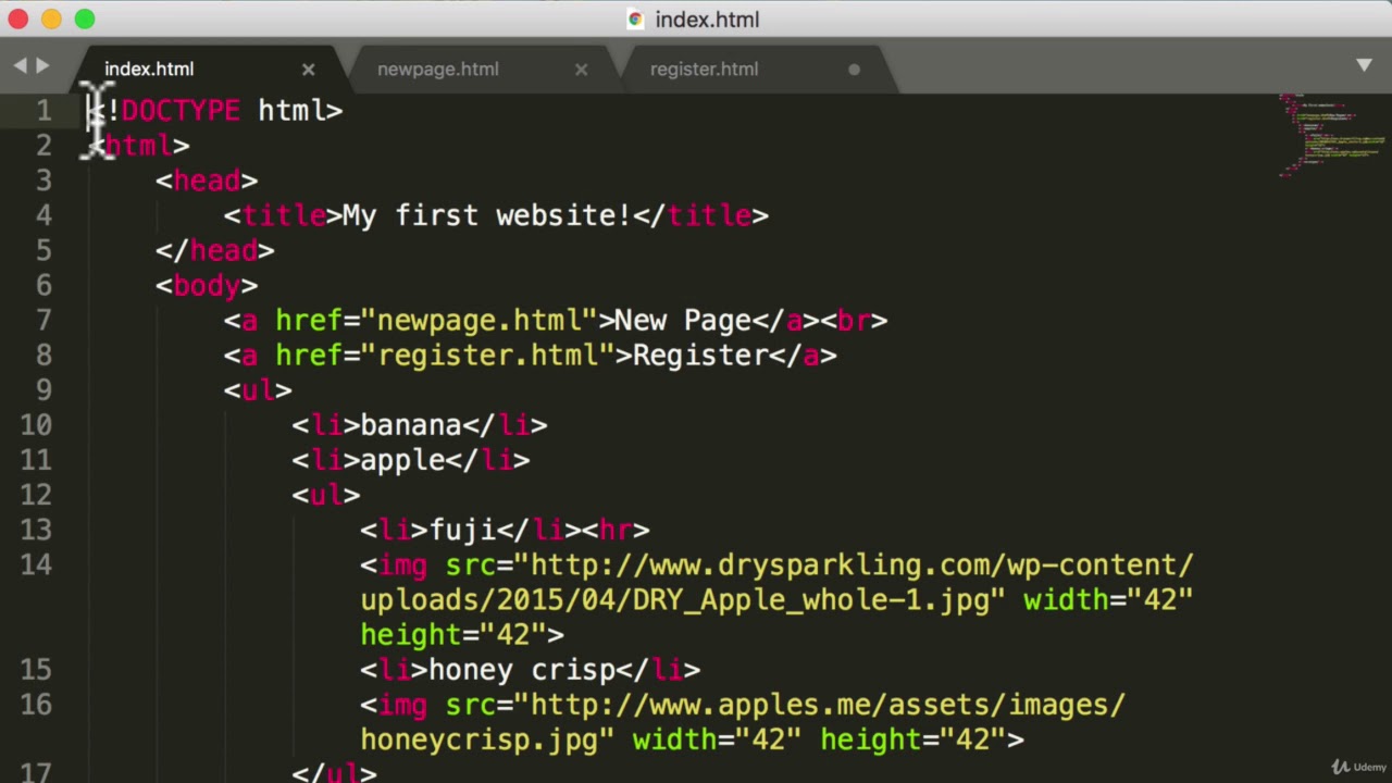 5.7 HTML Challenge - YouTube
