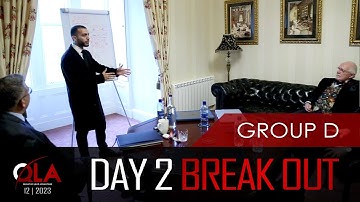 Day 2 Break Out Group D | December 2023 | Dan Peña QLA Hardcore Castle Seminar
