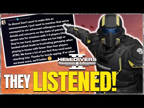 They LISTENED! Helldivers 2 Devs & CEO Respond While SONY Sinks Lower...