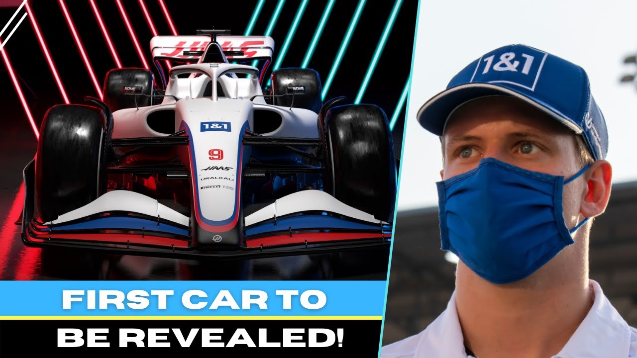 First look at brand new Haas F1 car for 2022! And this is what we know about the VF-22