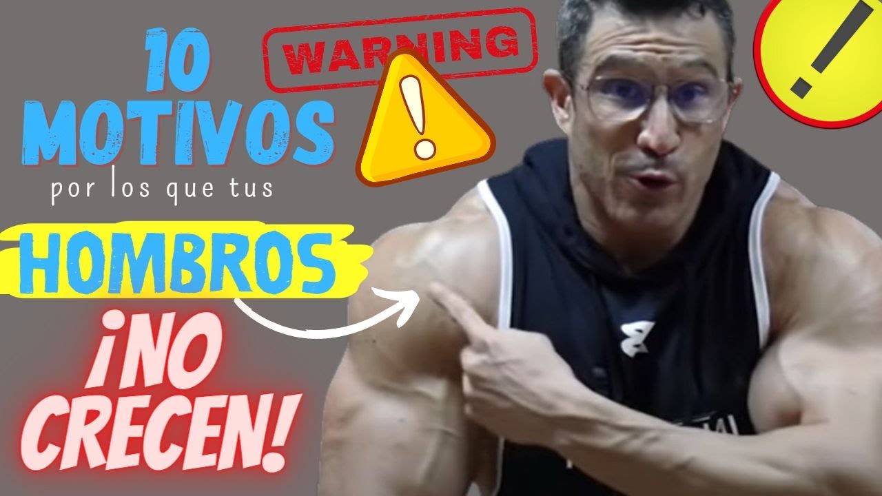¿NECESITAS AUMENTAR HOMBROS? | EVITA ESTOS ERRRORES