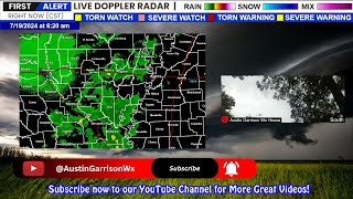 Tracking Storms: Live Weather Updates from Austin Garrison Wx House