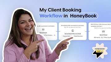 My Client Booking Workflow in HoneyBook | Service Provider Workflow