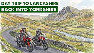 1291. Lancashire Trip Part 3 - Beautiful Yorkshire Lanes | Honda CB500X