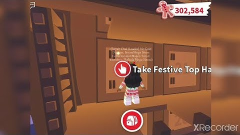 Advent Calendar Day 4: 🎩Festive Top Hat!🎩 | Roblox Adopt me