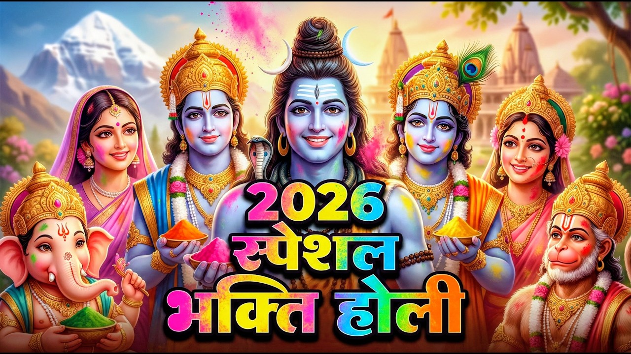 #video पारम्परिक होली गीत 2026 || होली खेले महादेव || #Bhagti Holi Geet || Holi Ke Gana 2026 Ke
