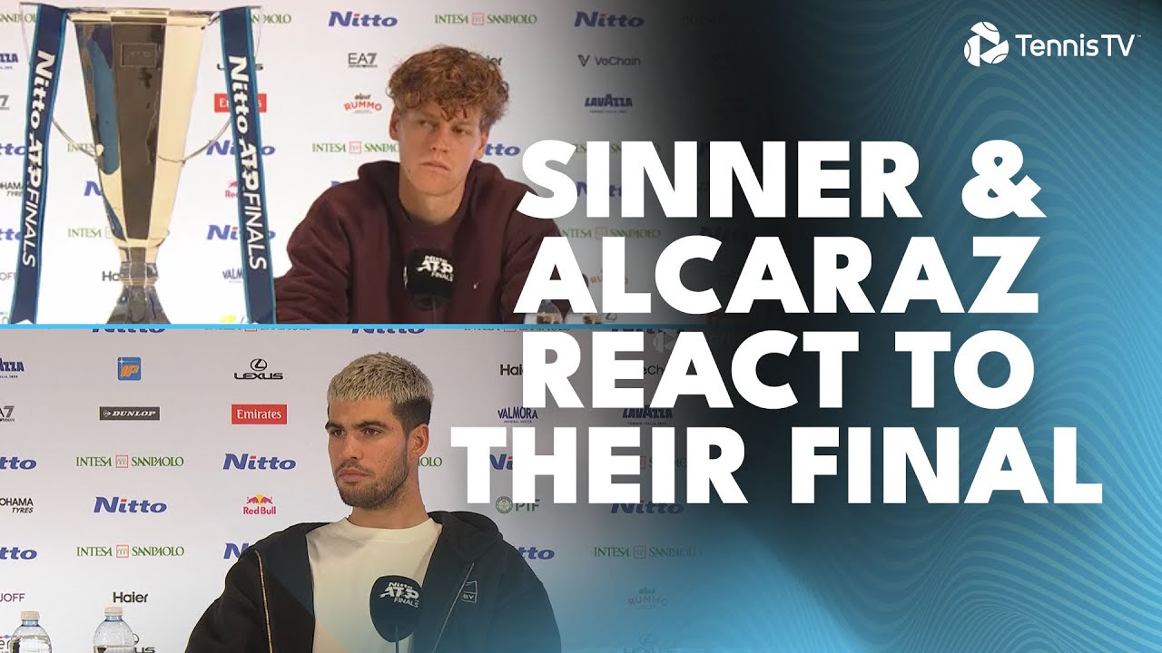 Sinner & Alcaraz Reflect On Their Nitto ATP Finals Showdown 🎙️ | Nitto ATP Finals 2025