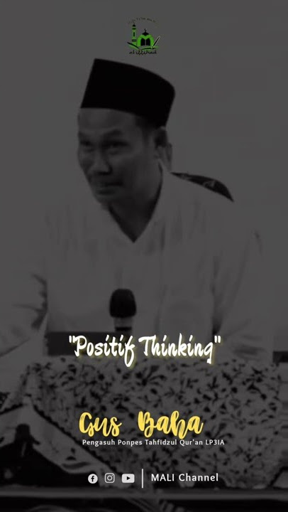 Gus Baha - Positif thinking #short #gusbahaterbaru2022 #storywagusbaha