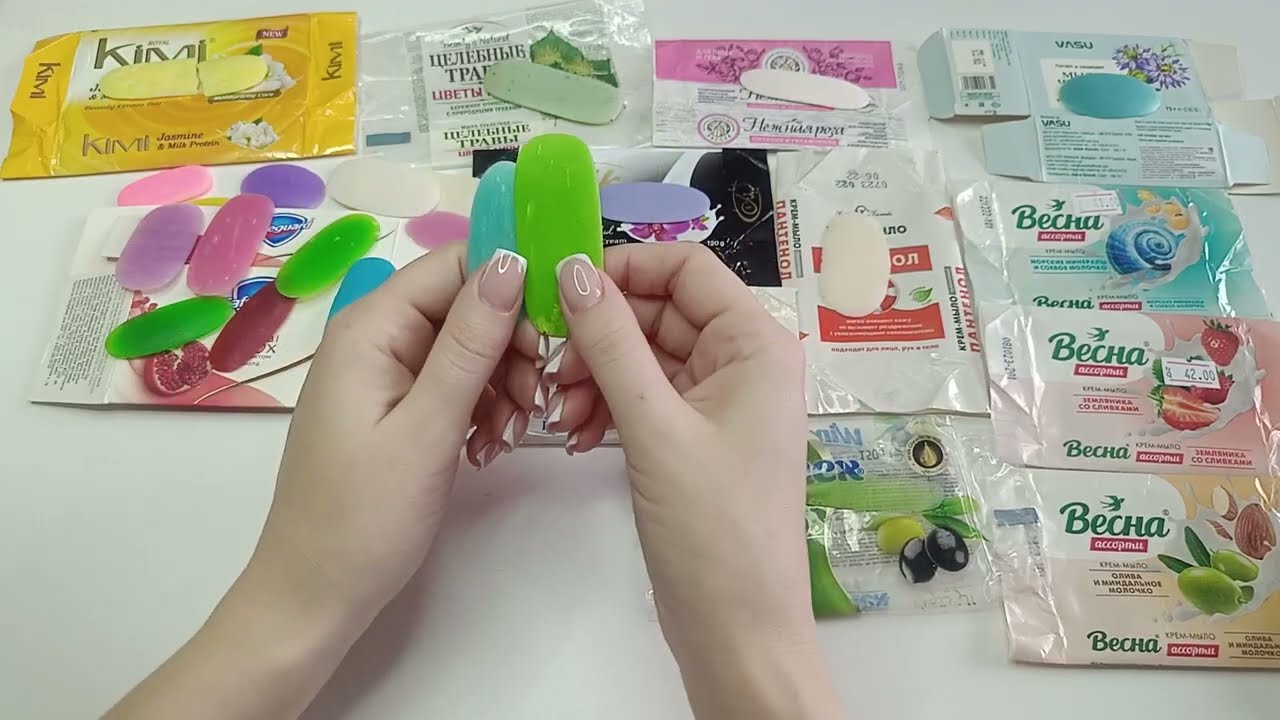 Обмылки 🎨🧼туалетного мыла. Первое полугодие 2025.
