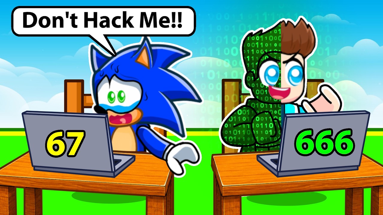 I HACKED AND TROLLED NOOBS IN ROBLOX !!