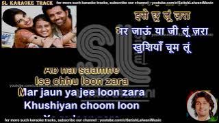 Abhi mujh mein kahin | clean karaoke with scrolling lyrics