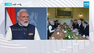 PM Modi Speech At Norway | India Norway set to launch Green Strategic Partnership | @SakshiTV