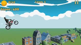 Motorcross Xtreme Trial Stunts 3D Games Offline || Bike Racing screenshot 1