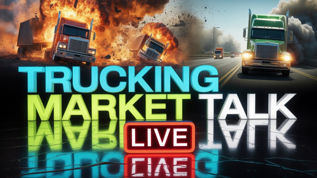 Trucking Market MELTDOWN?! Flatbed and Dry Van Rates Going Wild (LIVE)