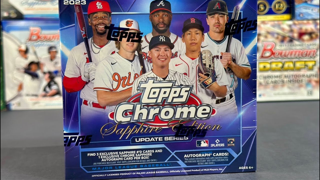 2023 Topps Chrome Update Sapphire Edition Divisional