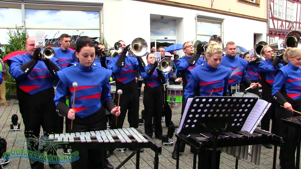 Werraland.net Vor Ort - Platzkonzert auf dem Obermarkt Johannisfest Eschwege 2016