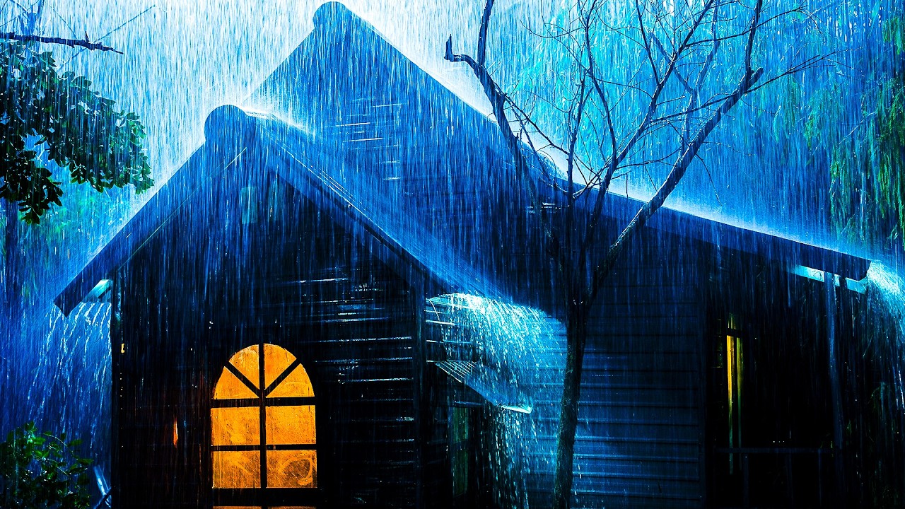 Duerme en 3 Min | Lluvia y Truenos Reales 🌧️ Para Quedarse Dormido Rápidamente