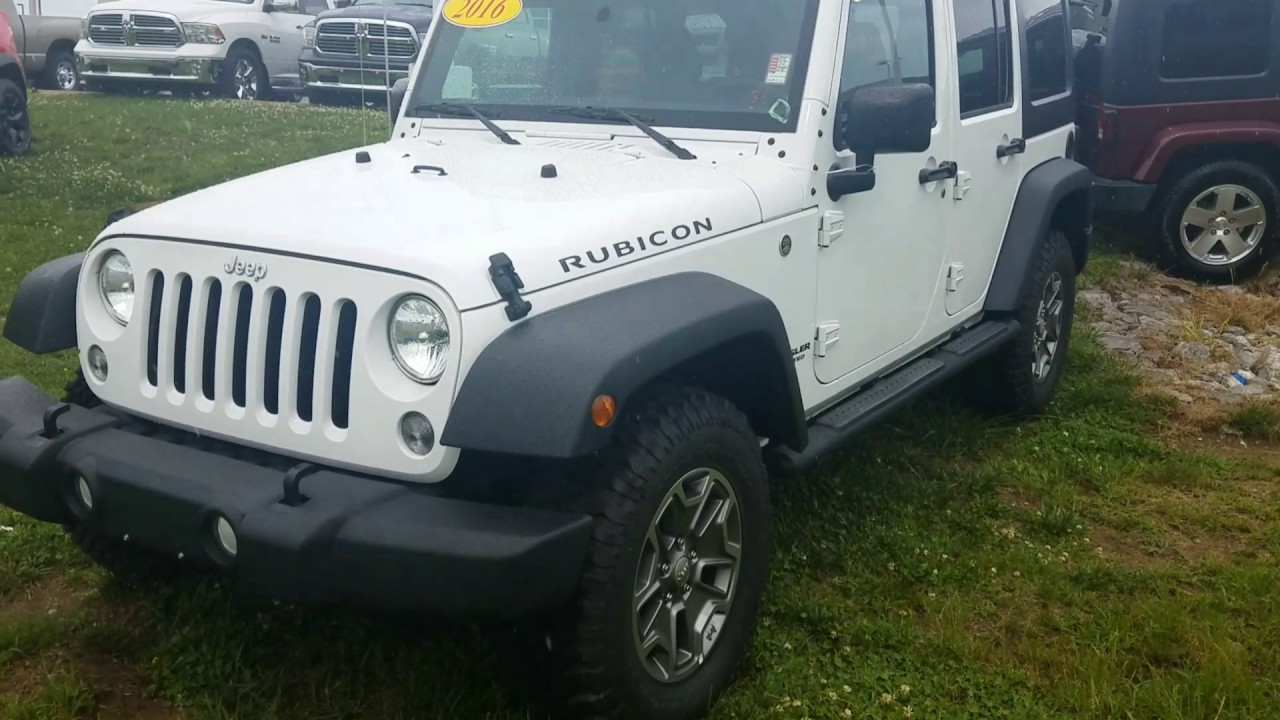 2016 Jeep Wrangler Rubicon in Crossville TN Stock 3R06071 YouTube