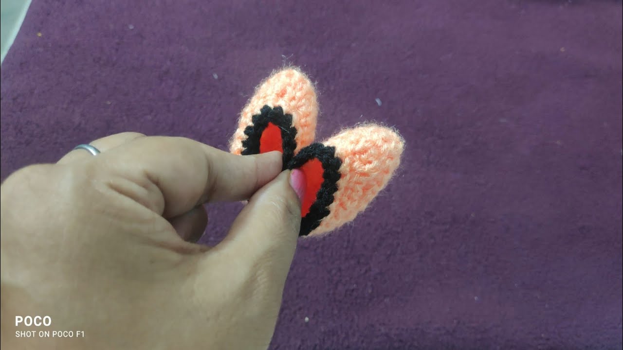 Kanha ji ke crochet woolen Boot very easy size 9 - 10no Radhey Radhey.