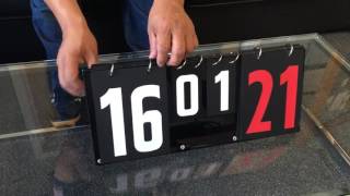 American Made Double-Sided Multi-Flap Scoreboard screenshot 5