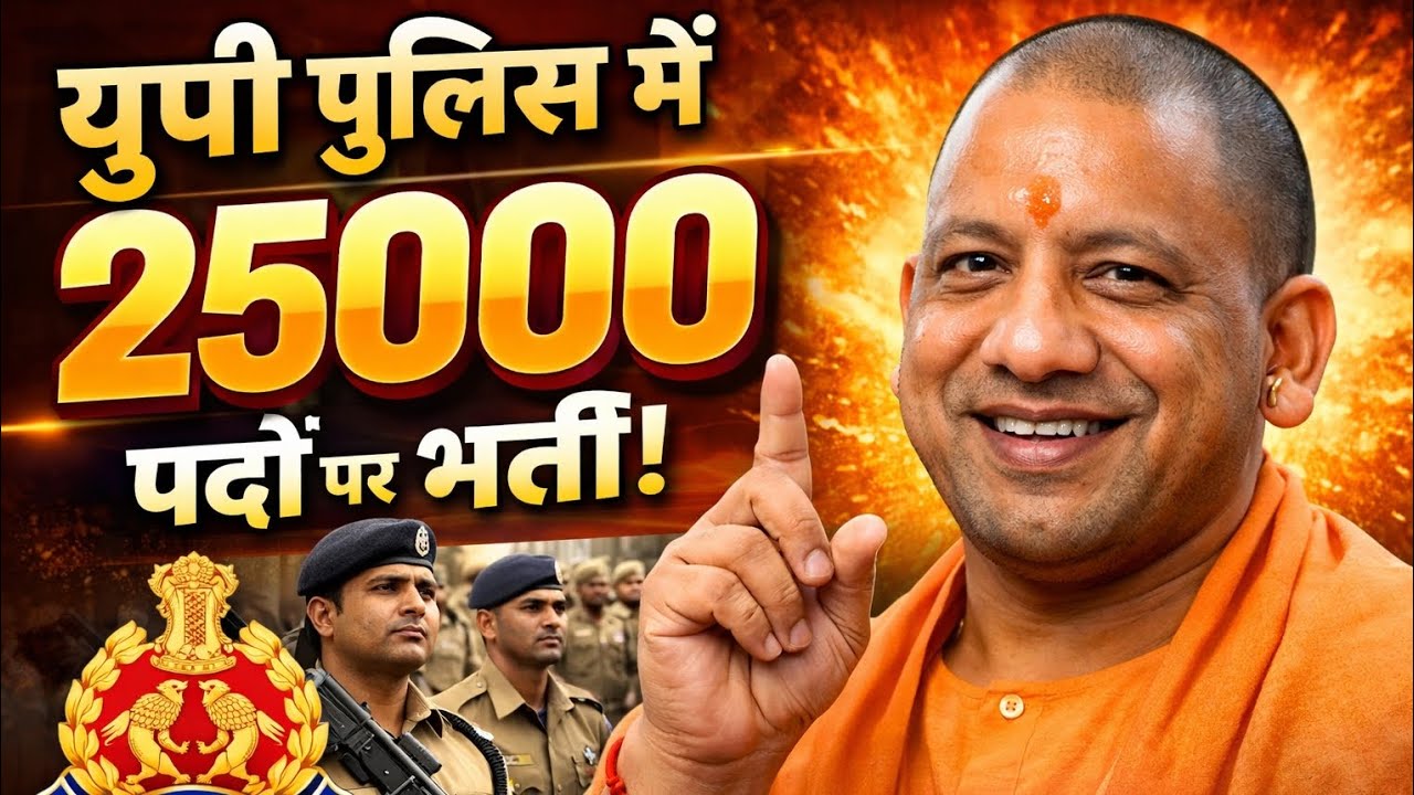 UP Police Constable Recruitment 2026/25,000 Vacancy | UP Police New Vacancy 25000 Post Apply Online