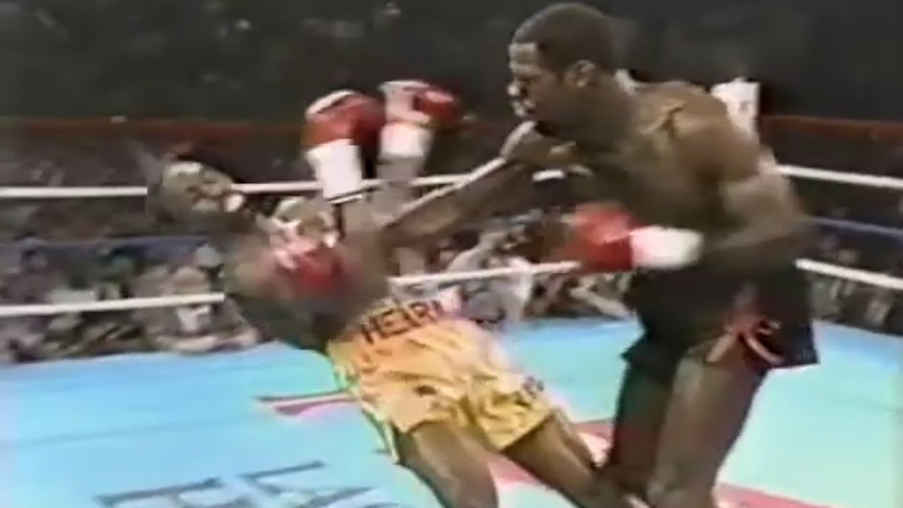 WOW!! WHAT A KNOCKOUT - Thomas Hearns vs Iran Barkley I, Full HD ...