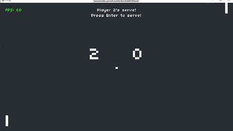 CS50 Game Pong assignment 0 demonstration