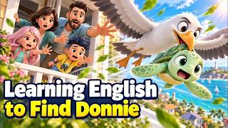 Finding Donnie Before It’s Too Late a Sea Turtle Adventure A2 English Listening Adventure
