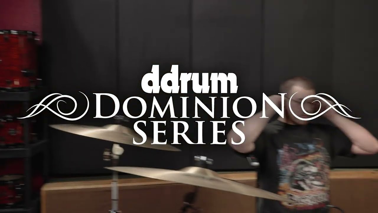 ddrum Dominion Birch 7-Piece Shell Pack - Brushed Olive Metallic