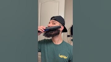 ⁠​⁠@TheBeardStruggle Carbon X Beard Straightener 🧔🏻 link in the commments to save 20% off! ⬇️