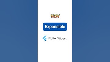 🆕 Expansible Widget #flutter #flutterwidgets #fluttertutorial #coding #programming  #coding #shorts
