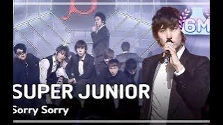 Super Junior - Sorry Sorry, 슈퍼주니어 - 쏘리 쏘리, Music Core 20090314