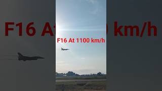 F 16 at 1100 km/h (Close-up) #airshow #short #shorts #f16 #fighterjet #türkyıldızları #fly #airplane