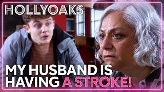 He's Had A Stroke Because Of Us | Hollyoaks