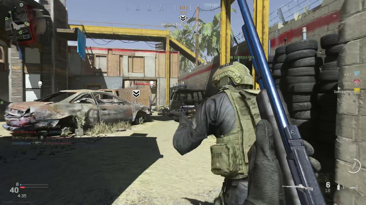 Modern Warfare - Seine Bizon, meine MKzwo und der Killcam-teaser.