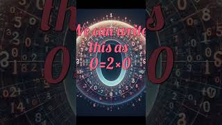 Zero: The most controversial even number#shorts#mathshorts
