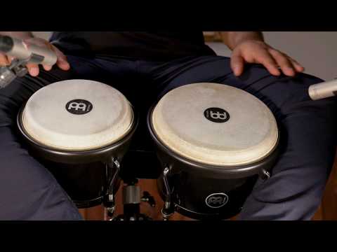 MEINL Percussion Latin Styles on Bongos - HFB100BK