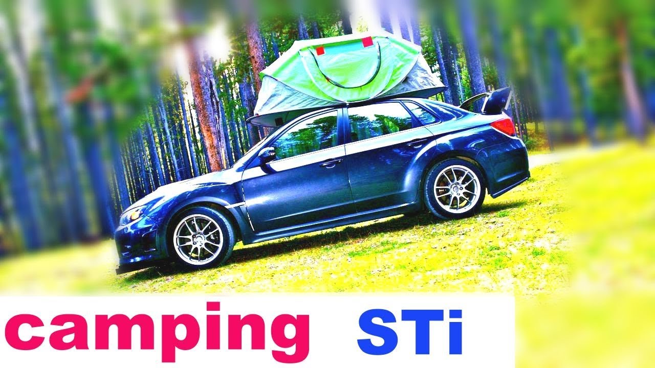 solo Camping Subaru WRX - YouTube