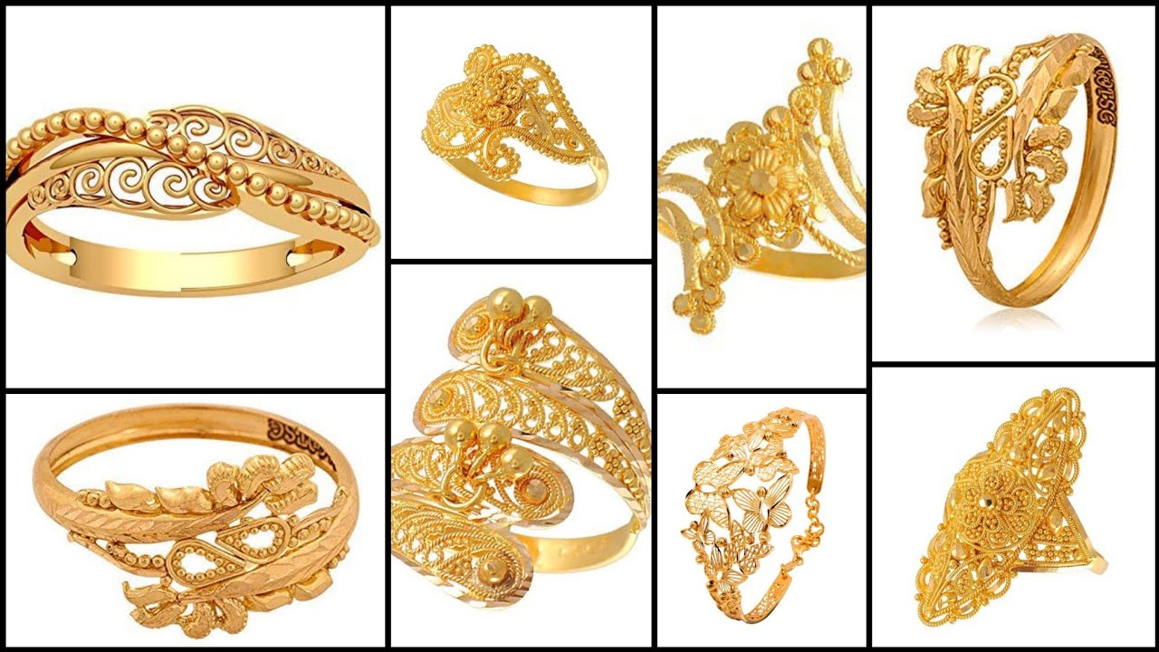 ravishing and stylish new Designers 80+ 24k gold rings design/daily wear gold rings design YouTube
