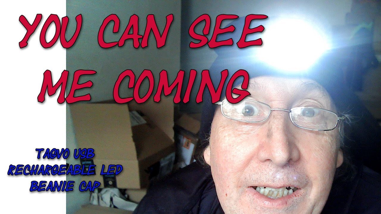 TAGVO USB Rechargeable LED Beanie Cap