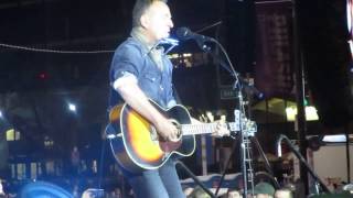 Bruce Springsteen at The Hillary Clinton Rally on Election Eve! - Thunder Road