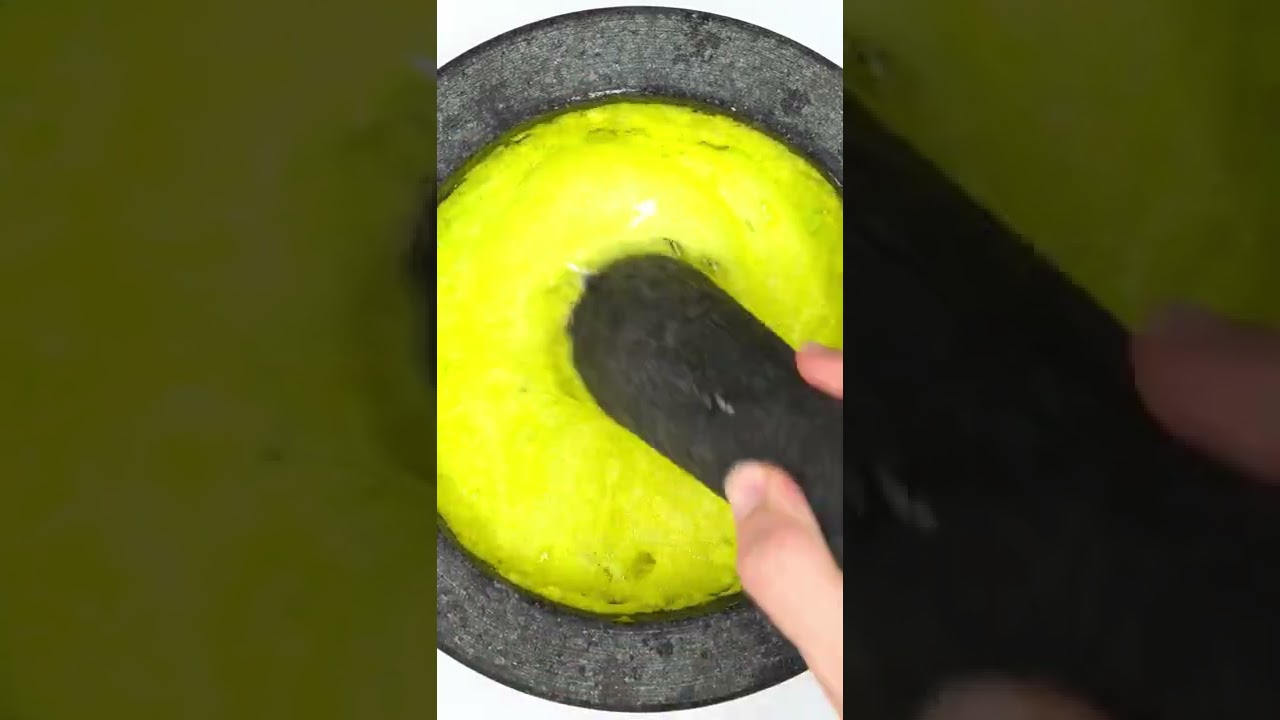 Yellow Face Mask ASMR 