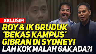 Download Lagu XKLUSIF! ROY \u0026 IK GRUDUK 'BEKAS KAMPUS' GIBRAN DI SYDNEY! LAH KOK MALAH GAK ADA?! MP3 Download Lagu XKLUSIF! ROY \u0026 IK GRUDUK 'BEKAS KAMPUS' GIBRAN DI SYDNEY! LAH KOK MALAH GAK ADA?! MP3